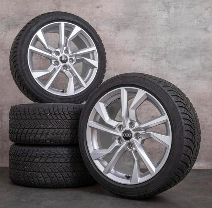 Kit hiver Audi pneus neige M+S Bridgestone 245/40/18 Neuf, Autos : Pièces & Accessoires, Pneus & Jantes, Pneu(s), Pneus hiver