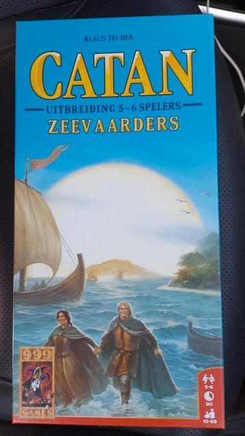 Catan Zeevaarders uitbreiding voor 5 -6 spelers, Vijf spelers of meer, Ophalen of Verzenden, Zo goed als nieuw, 999 Games