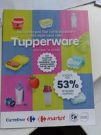 TUPPERWARE - spaarzegels CARREFOUR, Verzamelen, Supermarktacties, Overige supermarkten, Ophalen