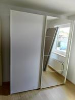 Schuifdeurkast 181cm - decor - wit - Weba, Ophalen, 150 tot 200 cm, Zo goed als nieuw, 150 tot 200 cm
