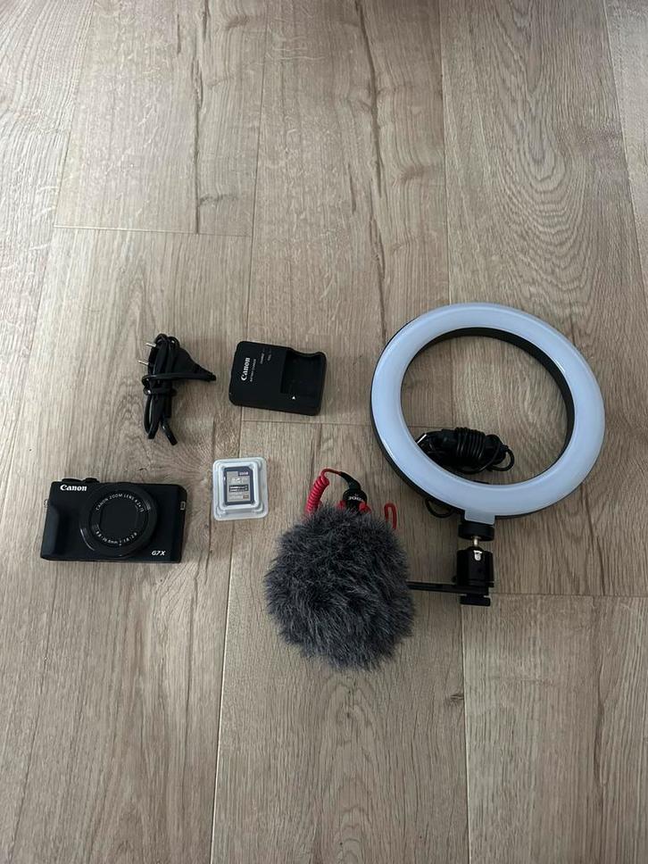 Canon G7X Mark III, Audio, Tv en Foto, Fotografie | Fotostudio en Toebehoren, Zo goed als nieuw, Ophalen