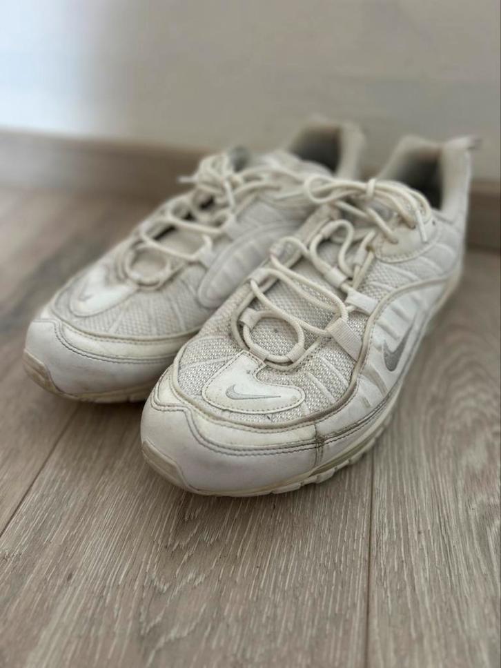 Sneakers met veters, Nike., Kleding | Heren, Schoenen, Gedragen, Sneakers, Wit, Ophalen of Verzenden