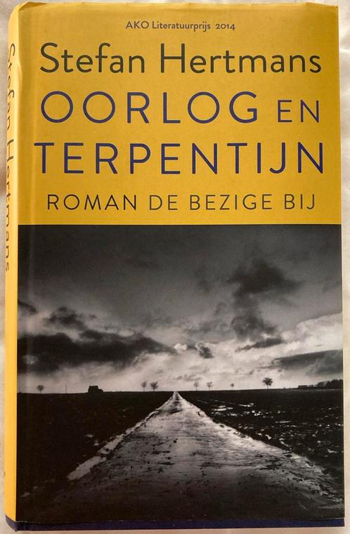 Stefan Hertmans - Oorlog en terpentijn, Boeken, Literatuur, Zo goed als nieuw, Ophalen of Verzenden