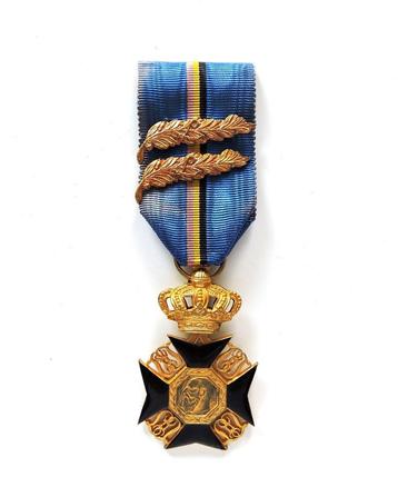 LEOPOLD 2 oude militaire veteranenmedaille