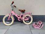 SuperSuper Cooper kinderfiets - 14 inch - Rose, Fietsen en Brommers, Fietsen | Kinderfietsjes, Ophalen, Zo goed als nieuw, Minder dan 16 inch