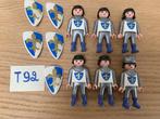 PLAYMOBIL T92 - LOT 6 RIDDERS, Kinderen en Baby's, Speelgoed | Playmobil, Ophalen of Verzenden, Zo goed als nieuw, Los Playmobil