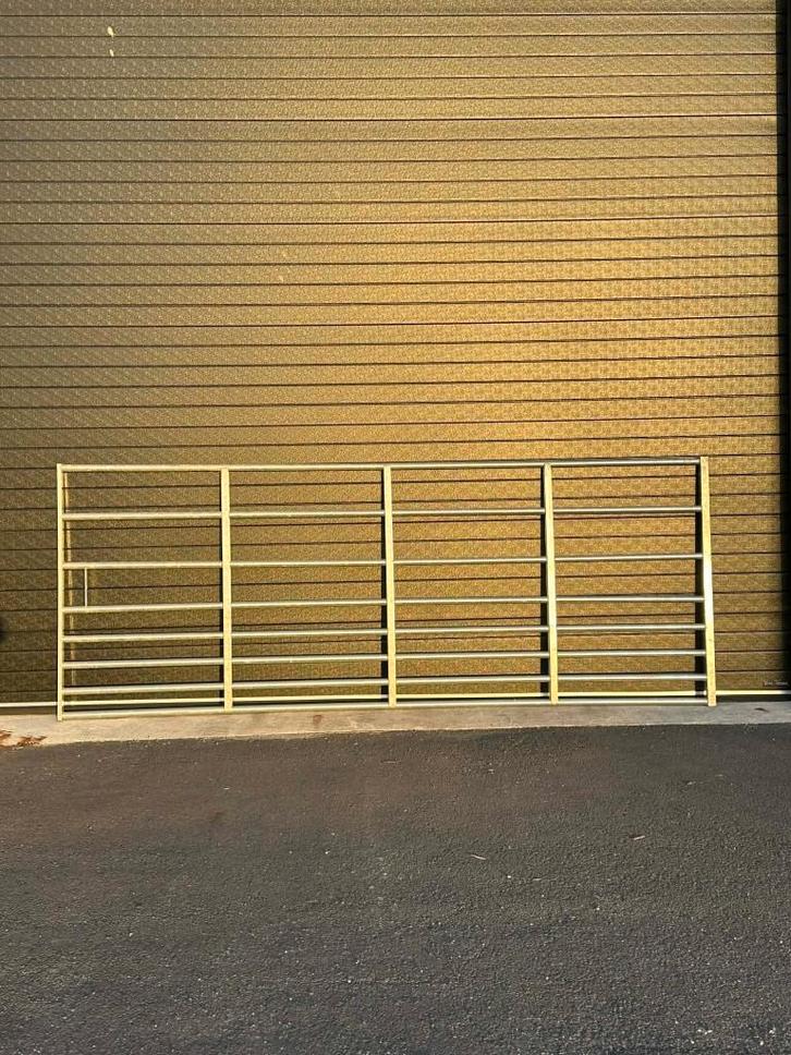 gegalvaniseerde weidepoorten., Dieren en Toebehoren, Stalling en Weidegang