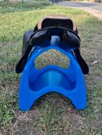Prestige 17 inch springzadel, Dieren en Toebehoren, Paarden en Pony's | Zadels, Ophalen, Gebruikt, Springen