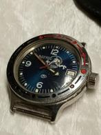 Oude duikhorloge, Handtassen en Accessoires, Horloges | Antiek, Overige merken, Staal, Met bandje, Verzenden