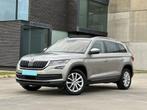 Skoda Kodiaq 4x4 DSG 2.0 TSI 180pk, Auto's, Automaat, Beige, Leder, Bedrijf