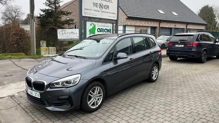 BMW 218IA 7ZIT 46.KM, Auto's, BMW, Bedrijf, 2 Reeks Gran Tourer, Benzine, Euro 6, Monovolume, Automaat, Dealer onderhouden, Onderhoudsboekje