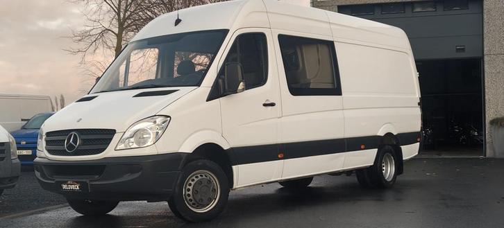 Mercedes-Benz Sprinter 516 cdi dubbel cab 5zit, Auto's, Mercedes-Benz, Bedrijf, Te koop, Overige modellen, Diesel, Euro 5, Overige carrosserie