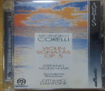 1655 - SACD - ARCANGELO CORELLI - VIOLIN SONATAS OP5 - NIEUW beschikbaar voor biedingen