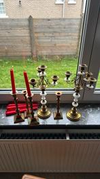 Lot de chandelier et bougeoir, Enlèvement ou Envoi