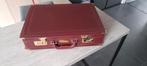 vintage lederen aktentas, Bijoux, Sacs & Beauté, Sacs | Cartables, Enlèvement, Utilisé, Porte-documents ou Cartable, Cuir