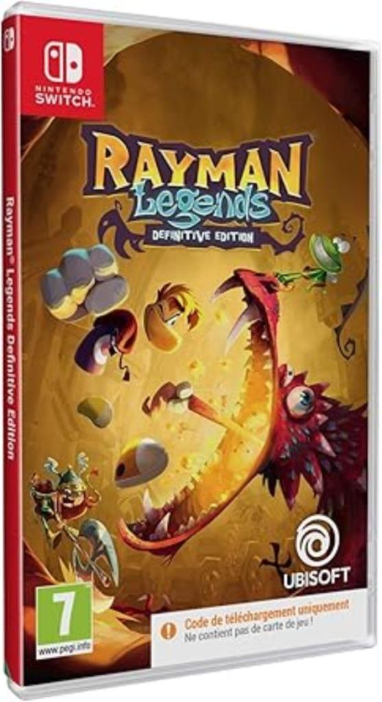 Rayman Legends Definitive Edition SNELLE GRATIS LEVERING, Games en Spelcomputers, Games | Nintendo Switch, Nieuw, Avontuur en Actie
