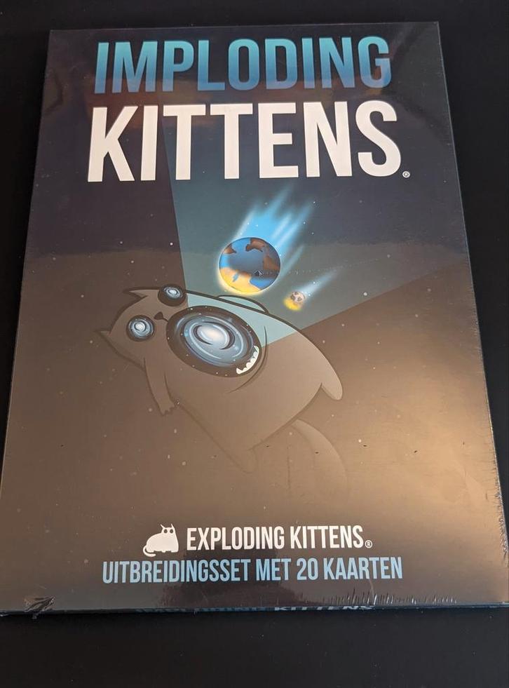 Imploding Kittens uitbreding (NL-versie), Hobby en Vrije tijd, Gezelschapsspellen | Kaartspellen, Ophalen of Verzenden