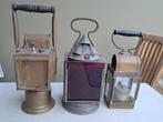 3 vintage spoorweglampen samen voor 45 Euro, Ophalen of Verzenden