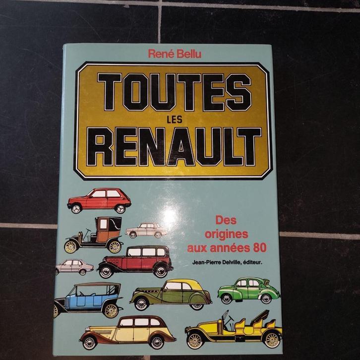 boek toutes les renault, Boeken, Auto's | Folders en Tijdschriften, Zo goed als nieuw, Renault, Ophalen of Verzenden