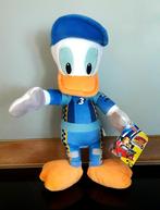 Disney knuffel/pluche Donald Duck Mickey and the roadster ra, Verzamelen, Ophalen of Verzenden, Donald Duck, Nieuw, Knuffel