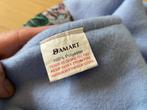 Lichtblauw rechthoekig fleece-dekentje Damart, Ophalen of Verzenden, Gebruikt, Blauw, Deken of Dekbed