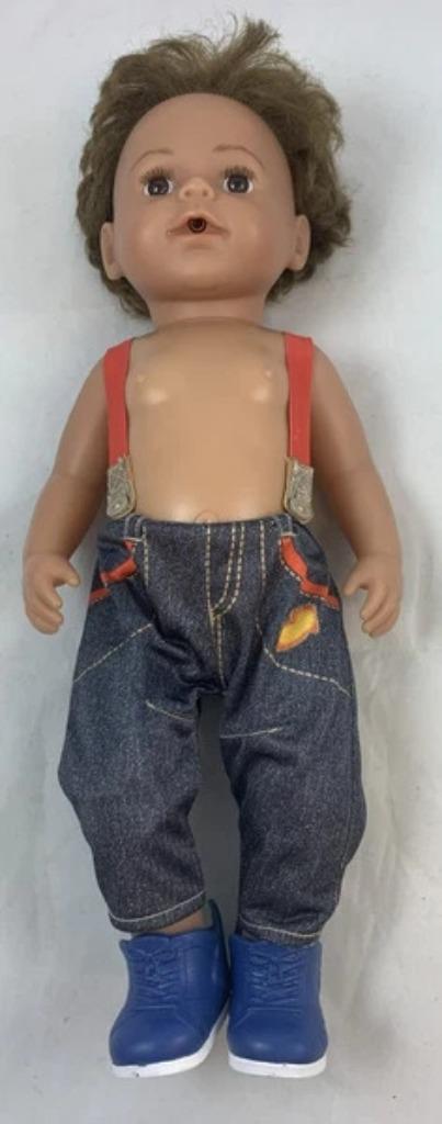 Baby Born grote broer Zapf Creation pop met haar 43cm jongen, Kinderen en Baby's, Speelgoed | Poppen, Zo goed als nieuw, Verzenden