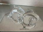 Swarovski dolfijnen Silver Crystal, Antiek en Kunst, Ophalen of Verzenden