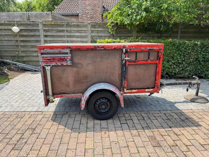 op te frissen aanhangwagen - hobbyproject, Auto diversen, Aanhangers en Bagagewagens, Gebruikt, Ophalen