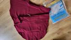 A4 bolderfenderhoes bordeaux rood badstof, Ophalen of Verzenden, Nieuw, Rood, Overige typen