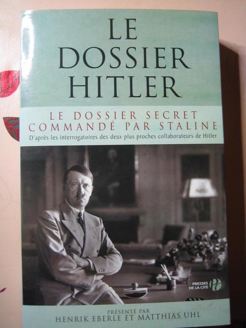 LE DOSSIER SECRET HITLER COMMANDE PAR STALINE. EBERLE & UHL., Livres, Guerre & Militaire, Comme neuf, Deuxième Guerre mondiale