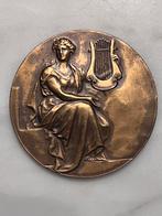 Herdenkingsmunt in brons, Vlaamse Opera, Postzegels en Munten, Penningen en Medailles, Ophalen, Brons