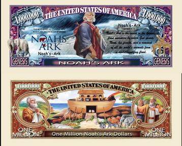 USA 1 million $ bankbiljet Noah's Ark - Historic Series UNC