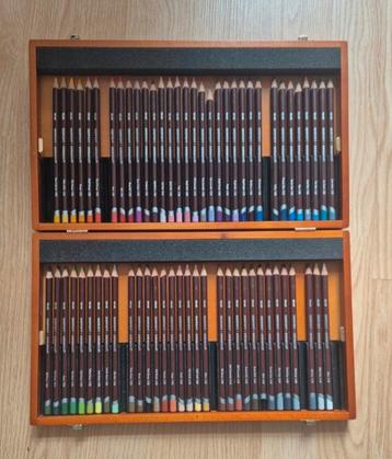 65 crayons couleur coloursoft Derwent beschikbaar voor biedingen