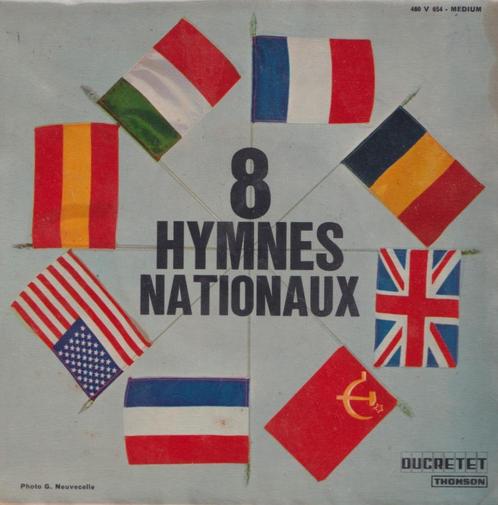 Jean Maillot – Hymnes Nationaux – Single - EP, CD & DVD, Vinyles Singles, Utilisé, EP, Musique du monde, 7 pouces, Enlèvement ou Envoi