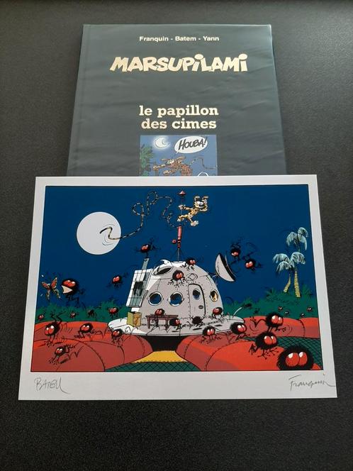 Marsupilami 9: Le papillon des cimes TT 1994 GESIGNEERD, Boeken, Stripverhalen, Nieuw, Ophalen of Verzenden