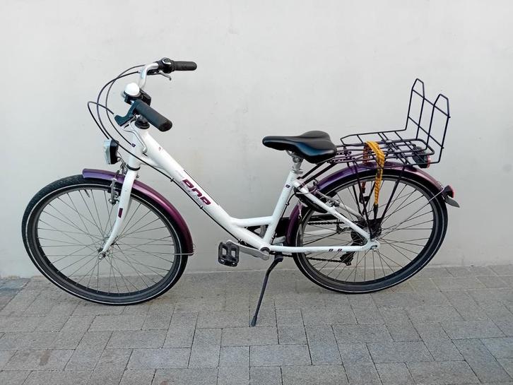 Meisjesfiets alu BNB City Rider 26inch 7speed NIEUWPRYS 520€, Fietsen en Brommers, Fietsen | Kinderfietsjes, Gebruikt, Ophalen