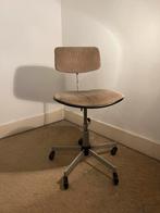 Vintage bureaustoel, Huis en Inrichting, Ophalen, Gebruikt, Grijs, Bureaustoel
