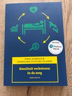 Kwaliteit verbeteren in de zorg, 3e editie met MyLab NL, Ophalen of Verzenden, Zo goed als nieuw, Nederlands, Jonas Rubrech; Georgiana Stuyling de Lange