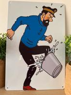 Plaque murale en métal Tintin, Enlèvement ou Envoi, Neuf, Panneau publicitaire