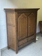 Massieve antieke houten kast, Antiek en Kunst, Ophalen