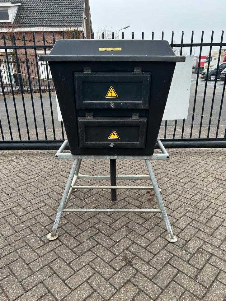 Bos Master bouwstroomkast/bouwaansluitkast 63A gebruikt, Doe-het-zelf en Bouw, Elektriciteit en Kabels, Gebruikt, Overige typen
