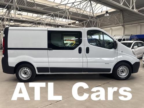 Renault Trafic 2.0 Diesel | Dubbele Cabine | Airco | Trekhaa, Auto's, Bestelwagens en Lichte vracht, Bedrijf, Te koop, ABS, Airbags