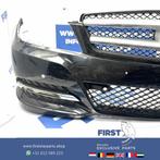 W204 FACELIFT VOORBUMPER COMPLEET + GRIL ORIGINEEL Mercedes, Gebruikt, Ophalen of Verzenden, Bumper, Mercedes-Benz