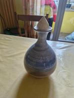 decoratieve aardewerken kruik met dop, Antiek en Kunst, Ophalen