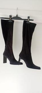 Bottes noires élégantes 40, ANDERE, Comme neuf, Enlèvement, Bottes hautes