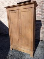 Ancienne Armoire / penderie restauré, Ophalen, 70 tot 120 cm, Zo goed als nieuw, Grenenhout