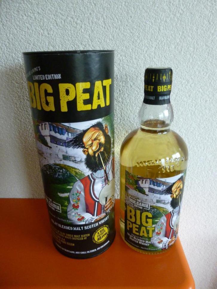 ISLAY BLENDED MALT SCOTCH WHISKY"BIG PEAT BULGARIA EDITION", Verzamelen, Wijnen, Nieuw, Overige typen, Overige gebieden, Vol, Ophalen of Verzenden