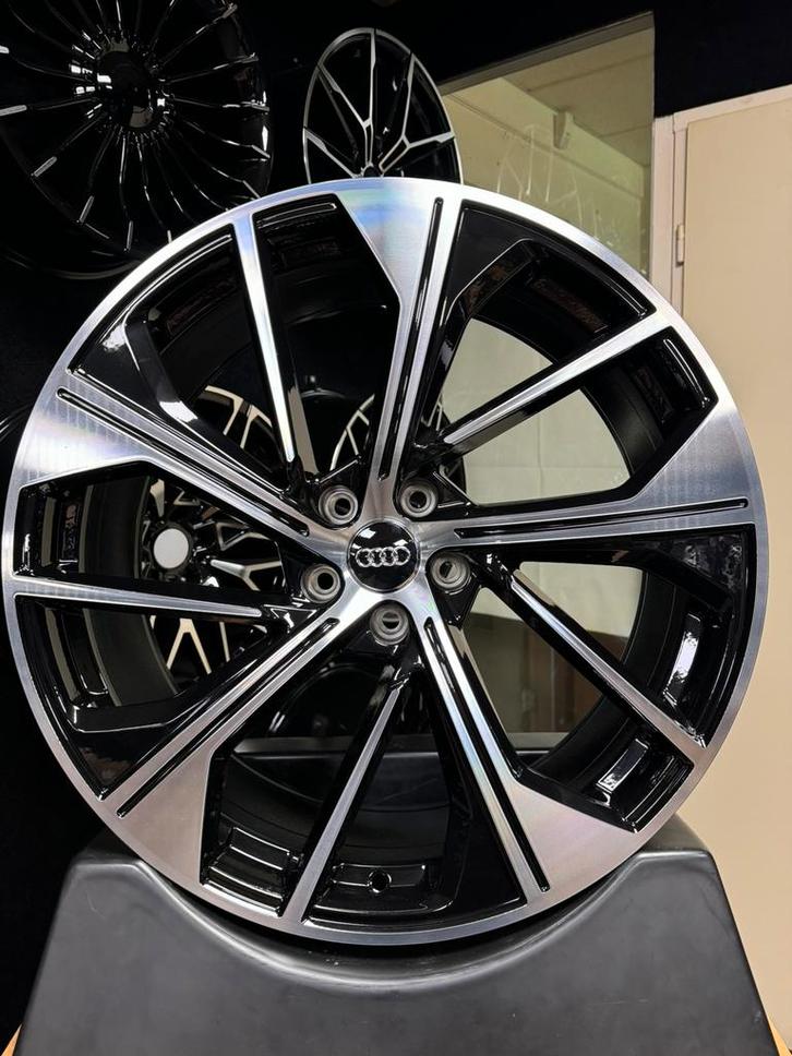 21 inch velgen voor Audi RS SQ5 look 5x112 A6 A7 Q3 Q5 RSQ3, Auto-onderdelen, Banden en Velgen, Velg(en), 21 inch, Personenwagen