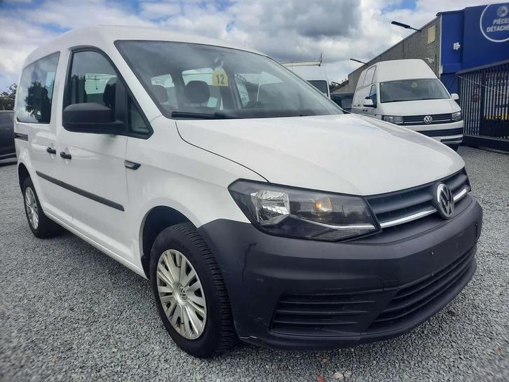 Volkswagen Caddy 2.0 * 5 places* EUR6 (bj 2015), Auto's, Bestelwagens en Lichte vracht, Bedrijf, Te koop, ABS, Airbags, Boordcomputer