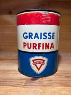 Ancien bidon de graisse purfina huile olieblik vet, Verzamelen, Ophalen of Verzenden, Zo goed als nieuw